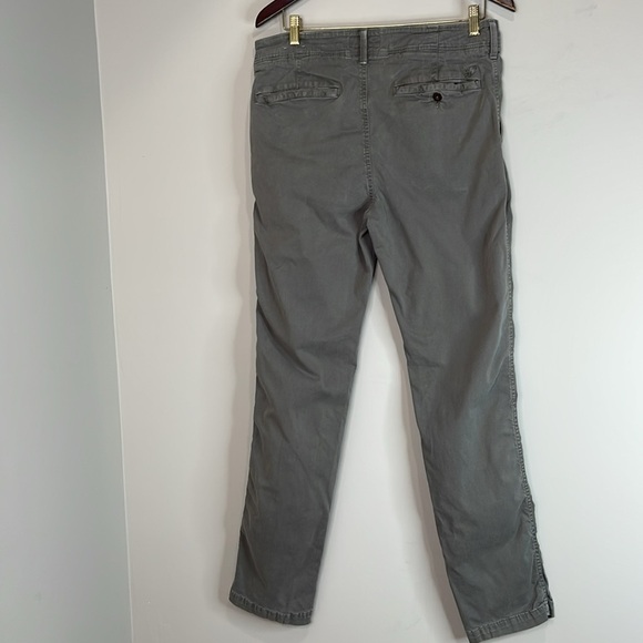 American Eagle Mens Grey Extreme Flex Original Straight Lived-In Khaki Pants 34 - Picture 7 of 11